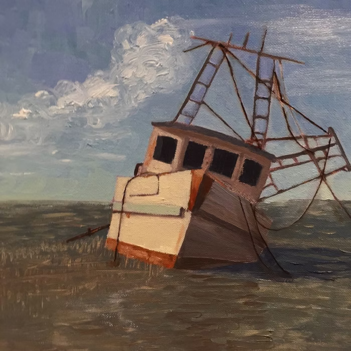 Boat in Lowtide